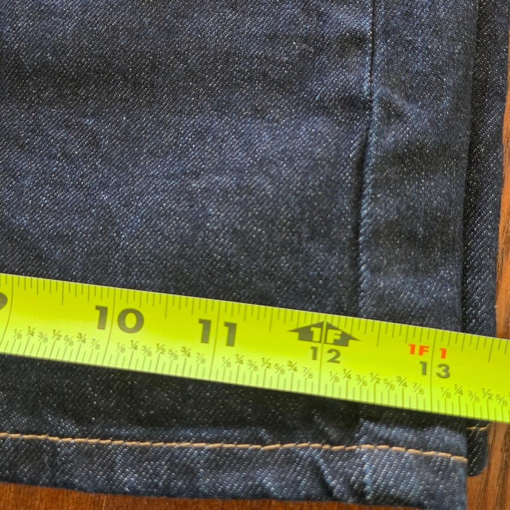 NWT Levis 726 High Rise Wide Leg Jeans Dark Wash Denim 29x32 - Picture 12 of 12